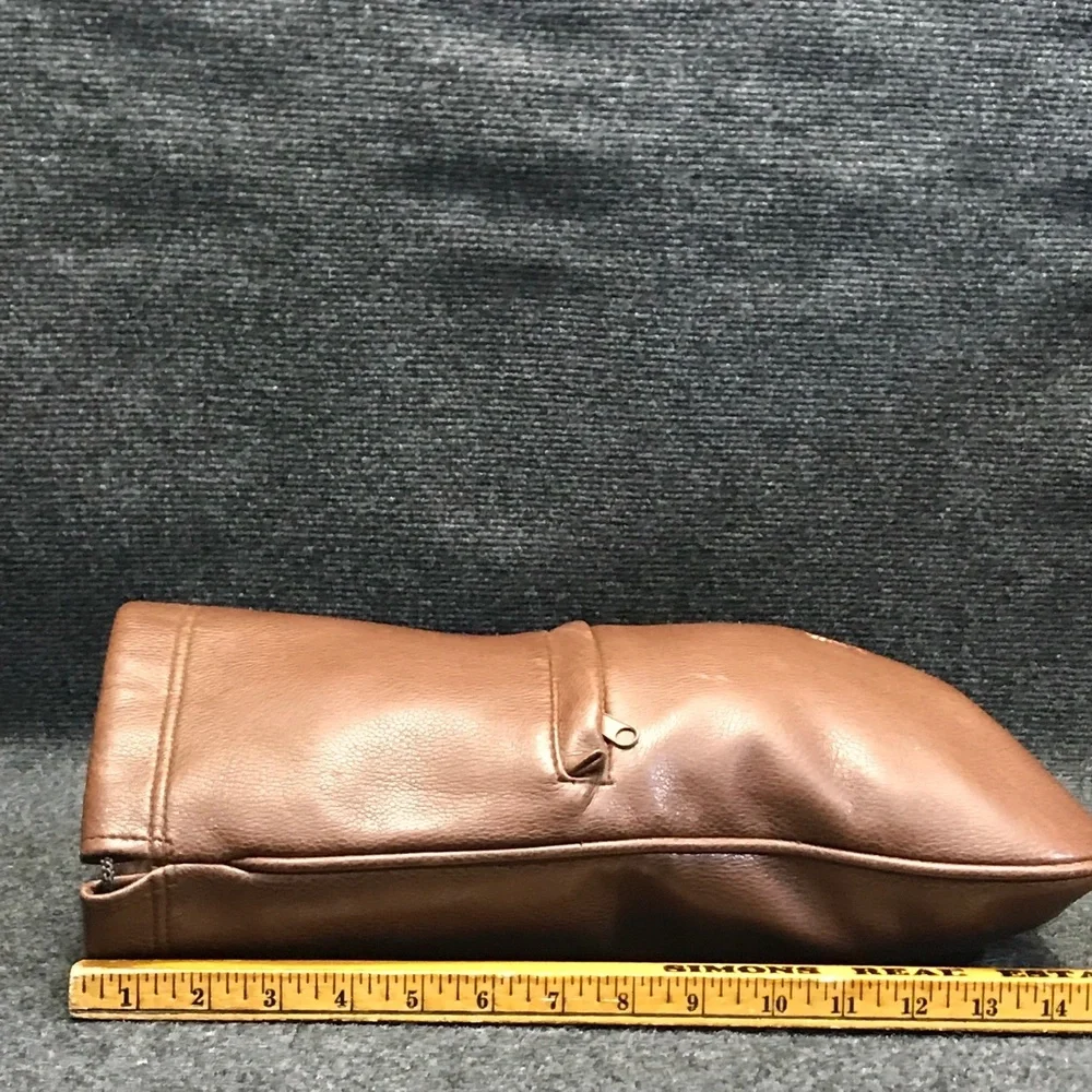 Braun Büffel Design Germany Brown Leather Shoe‎ Bag Drawstring Pouch Travel Bag